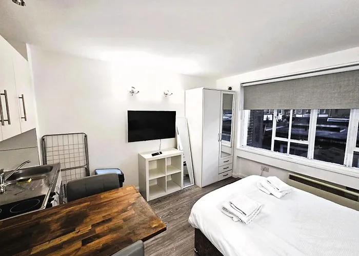 Light Studio With Kitchenette Close To Hyde Park